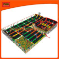 High Jump Trampoline Pad with Safety Net